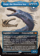 Eluge, the Shoreless Sea (BLB-288) [Bloomburrow]: (Showcase) (Borderless) Foil