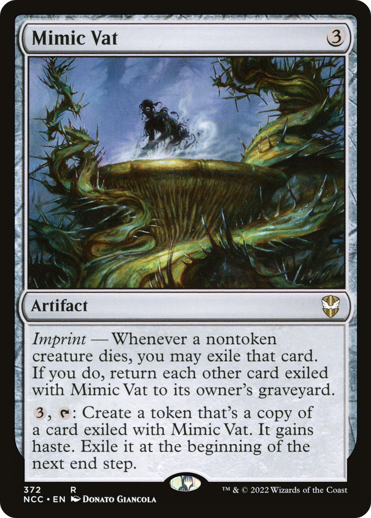 Mimic Vat (NCC-372) [New Capenna Commander]