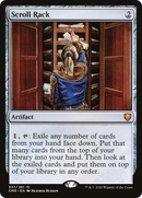 Scroll Rack (CMR-337) [Commander Legends] Foil