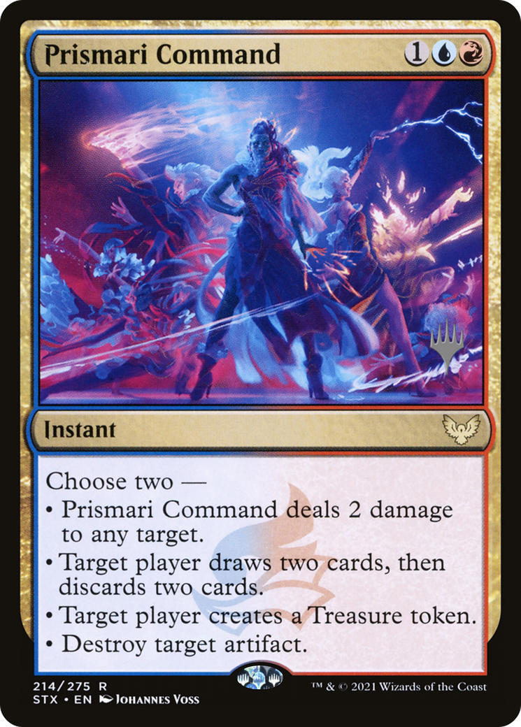 Prismari Command (PPSTX-214P) [Promo Pack: Strixhaven: School of Mages Promos]