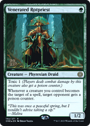 Venerated Rotpriest (PRE-192S) [Phyrexia: All Will Be One Promos] Foil
