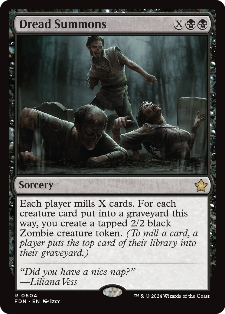 Dread Summons (FDN-604) [Foundations]