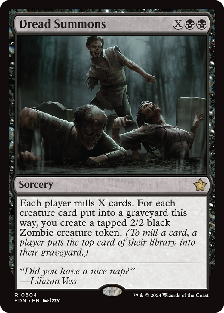 Dread Summons (FDN-604) [Foundations]