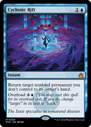 Cyclonic Rift (RVR-040) [Ravnica Remastered] Foil