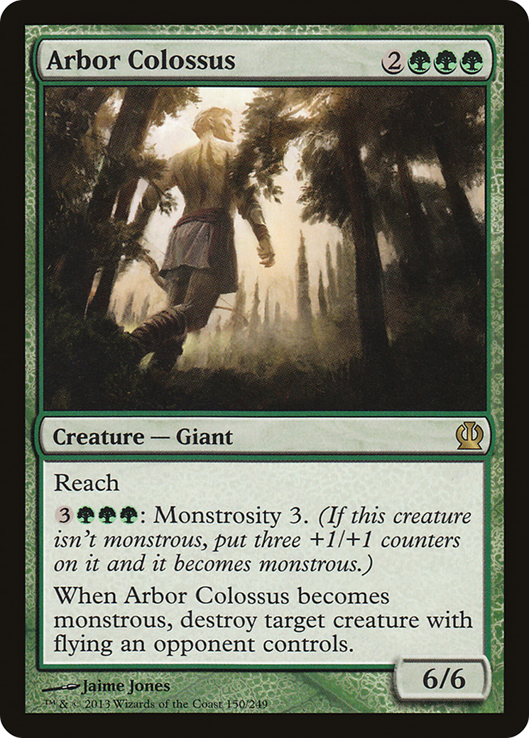 Arbor Colossus (THS-150) [Theros] Foil