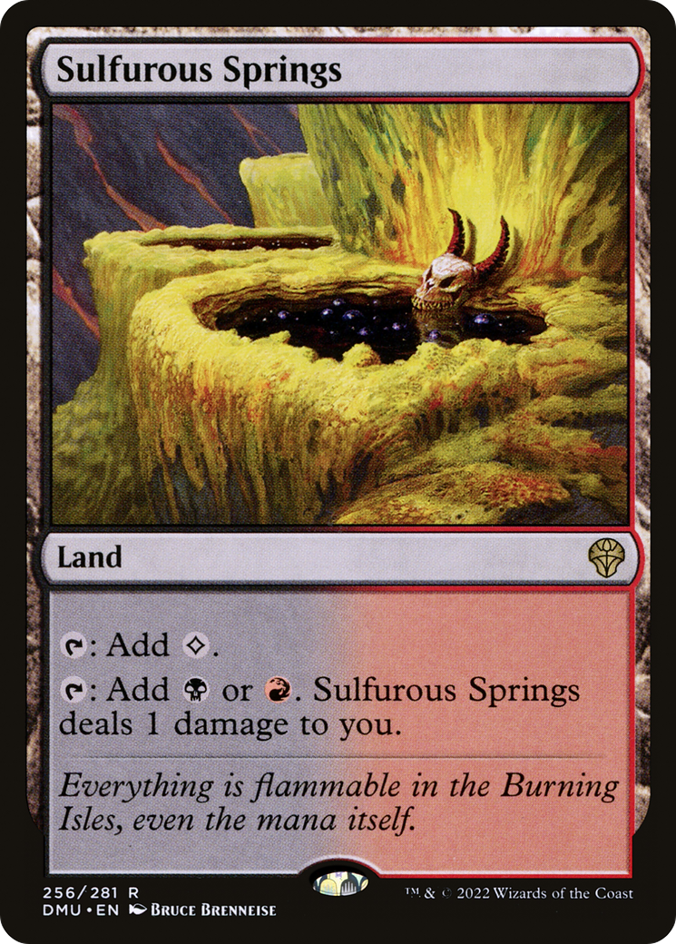 Sulfurous Springs (DMU-256) [Dominaria United]
