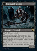 Graveyard Trespasser // Graveyard Glutton (MID-104) [Innistrad: Midnight Hunt]: (Double Faced Transform) Foil