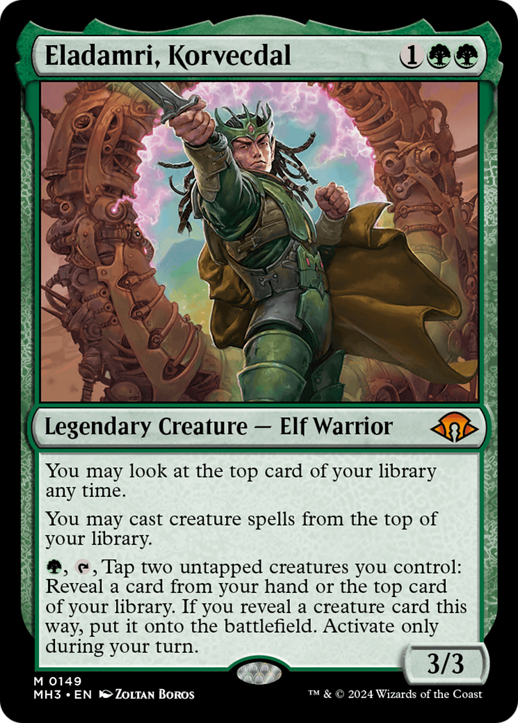 Eladamri, Korvecdal (MH3-149) [Modern Horizons 3] Foil