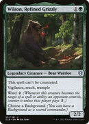 Wilson, Refined Grizzly (CLB-261) [Commander Legends: Battle for Baldur's Gate] Foil
