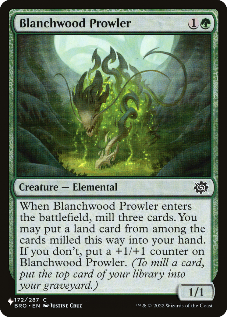 Blanchwood Prowler (LIST-BRO-172) [The List]