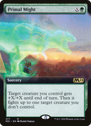 Primal Might (M21-377) [Core Set 2021]: (Extended Art) Foil