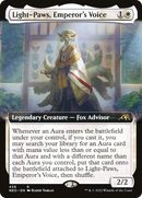 Light-Paws, Emperor's Voice (Extended Art) (NEO-439) [Kamigawa: Neon Dynasty]