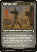 Veteran Soldier (Foil Etched) (CLB-480) [Commander Legends: Battle for Baldur's Gate] Foil