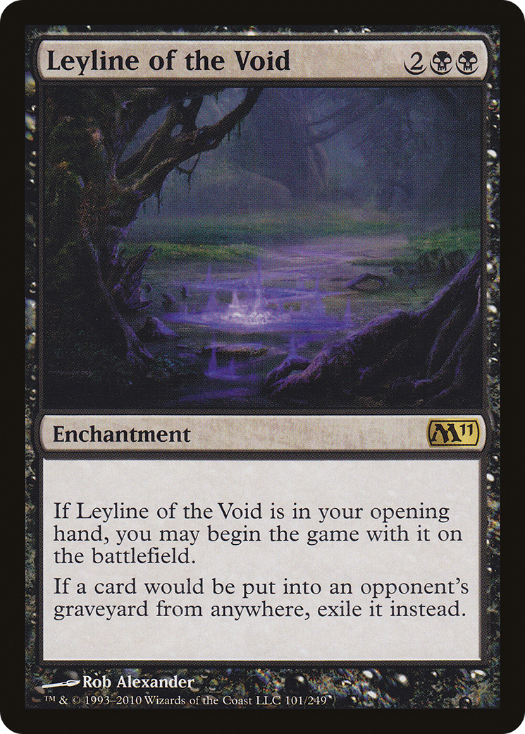Leyline of the Void (M11-101) [Magic 2011]