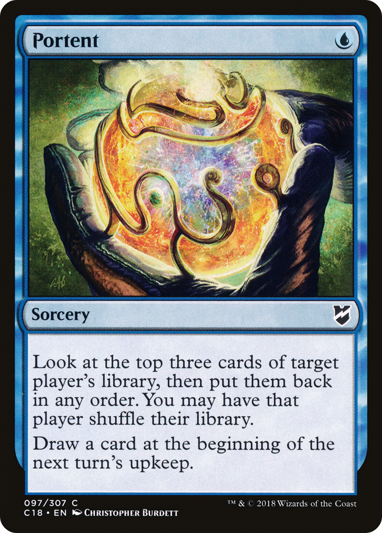 Portent (C18-097) [Commander 2018]