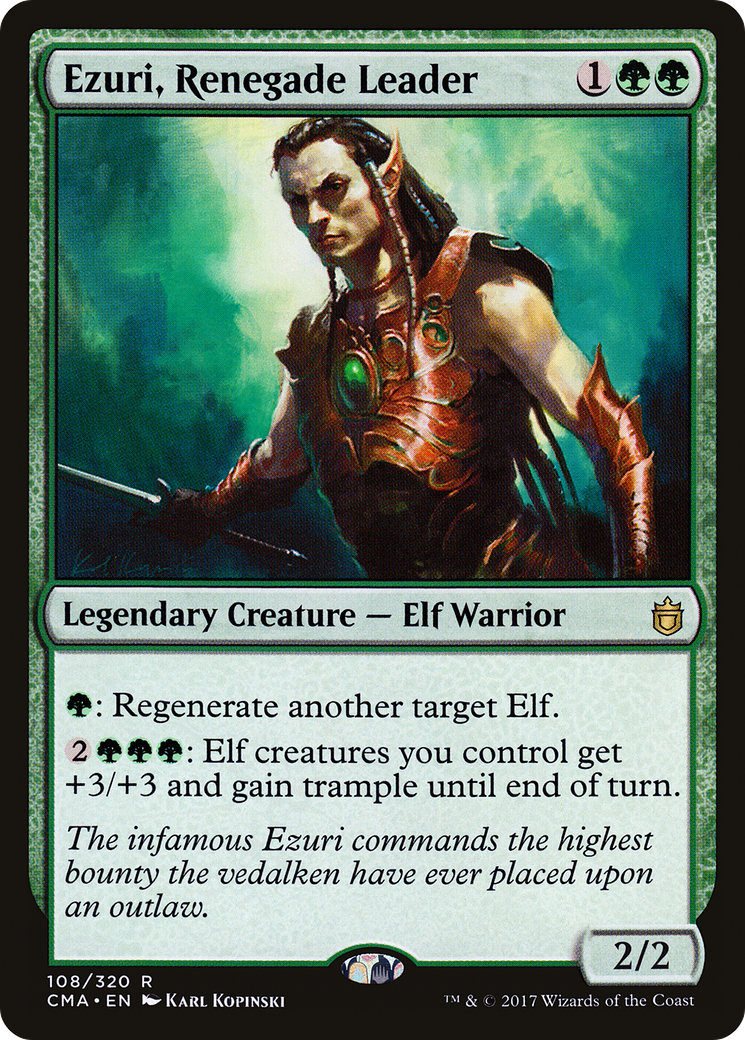 Ezuri, Renegade Leader (CMA-108) [Commander Anthology]