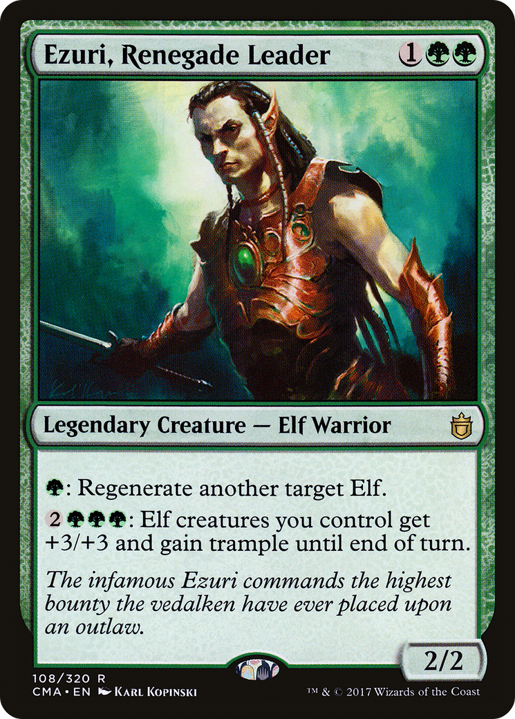 Ezuri, Renegade Leader (CMA-108) [Commander Anthology]