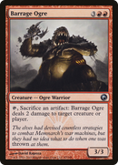 Barrage Ogre (SOM-083) [Scars of Mirrodin]