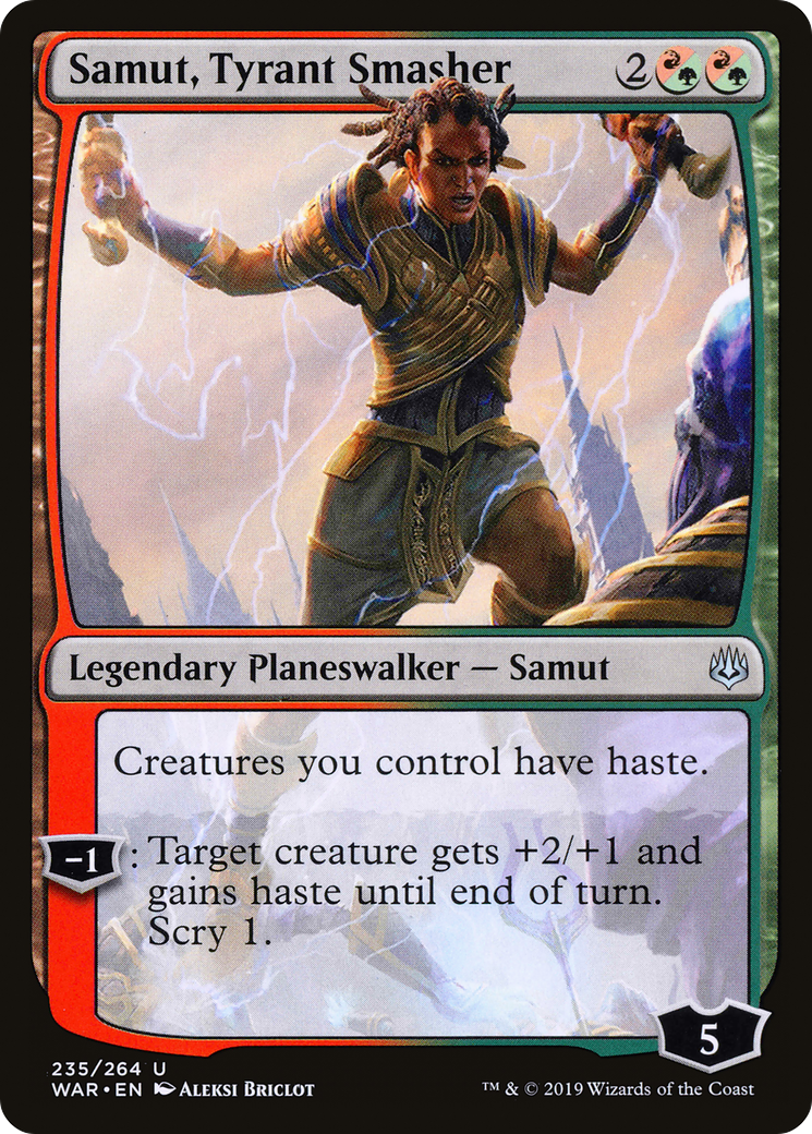 Samut, Tyrant Smasher (WAR-235) [War of the Spark]