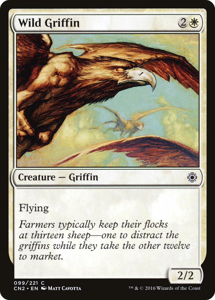 Wild Griffin (CN2-099) [Conspiracy: Take the Crown] Foil