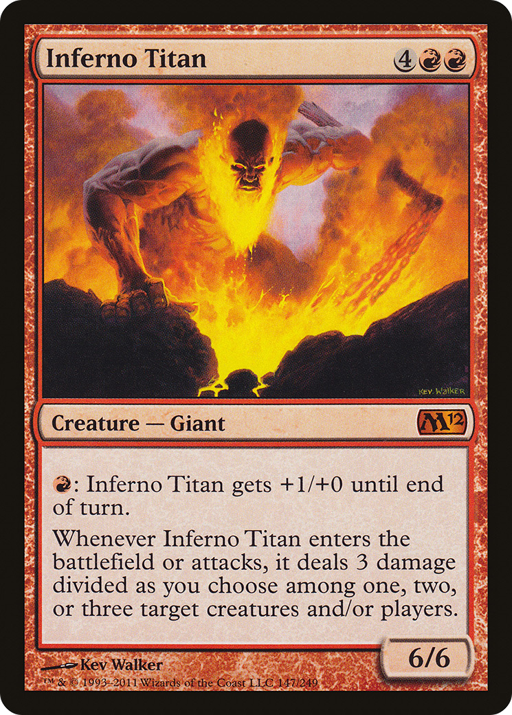 Inferno Titan (M12-147) [Magic 2012]