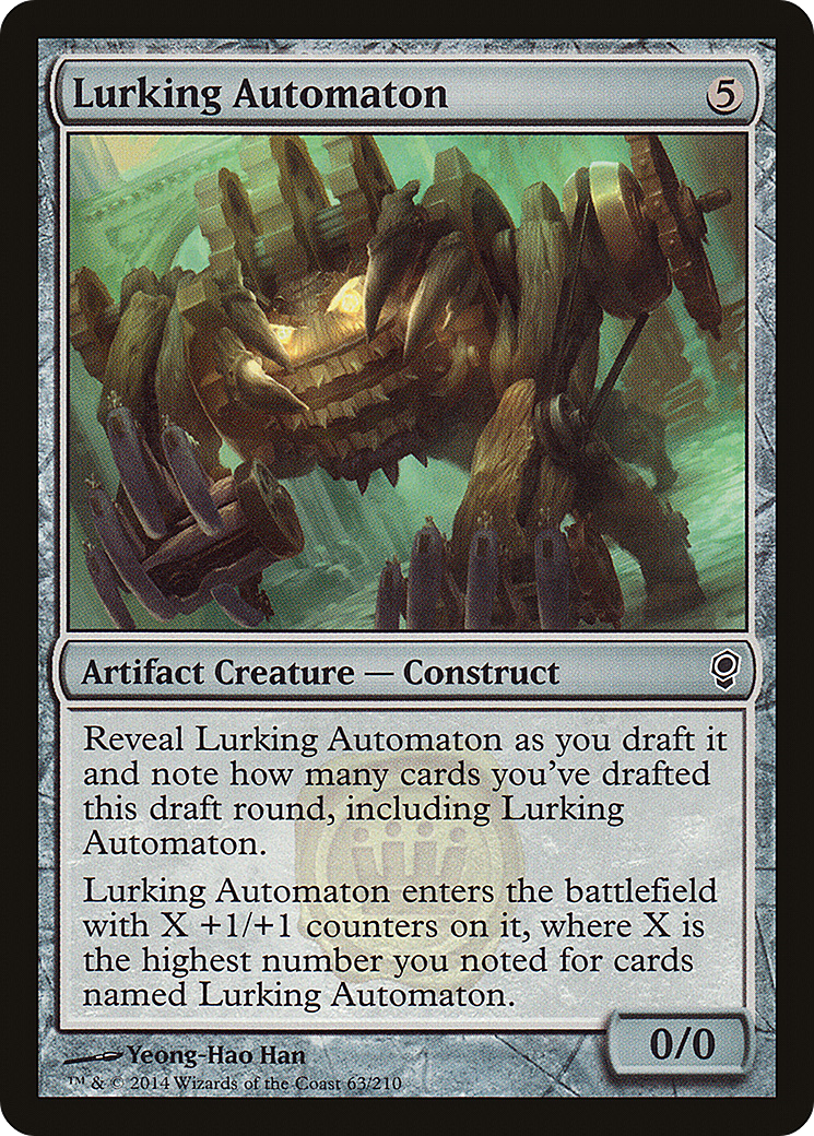 Lurking Automaton (CNS-063) [Conspiracy] Foil