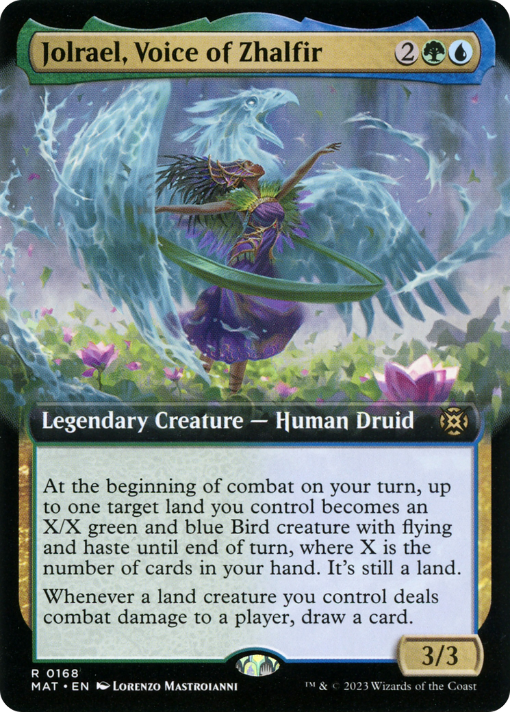 Jolrael, Voice of Zhalfir (Extended Art) (MAT-168) [March of the Machine: The Aftermath]