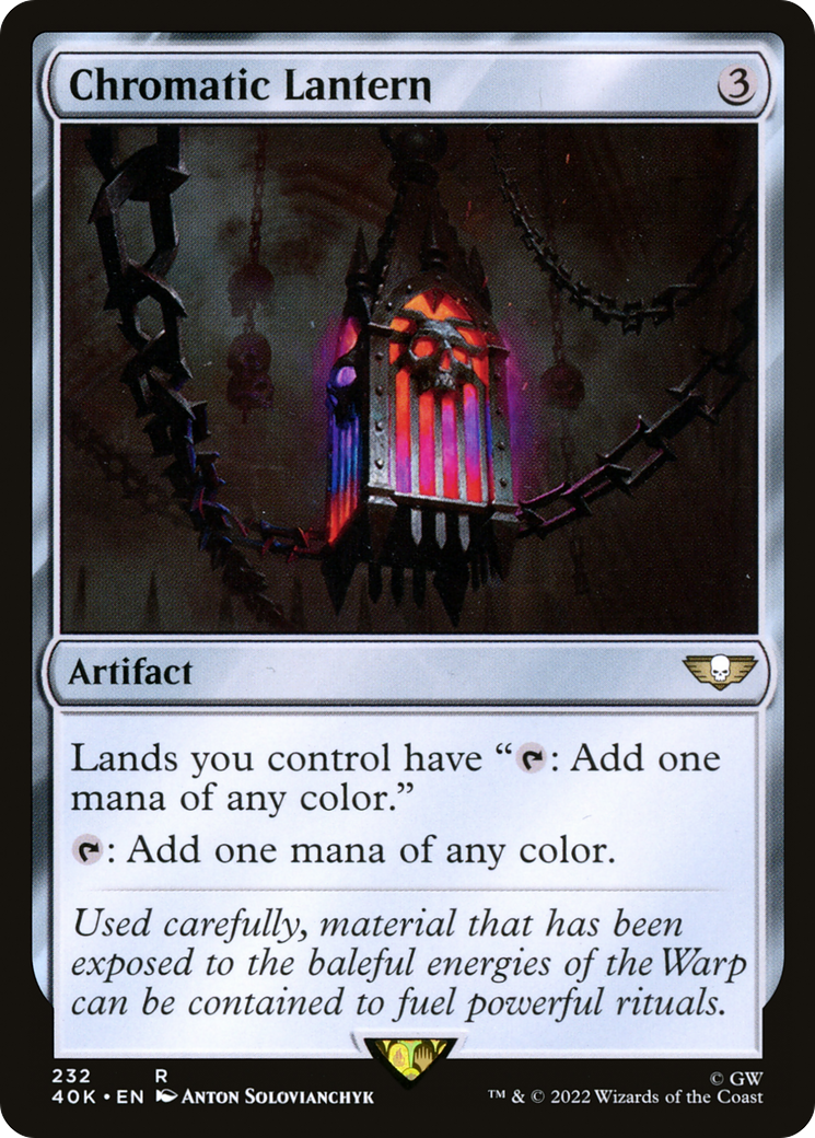 Chromatic Lantern (40K-232) [Warhammer 40,000 Commander]
