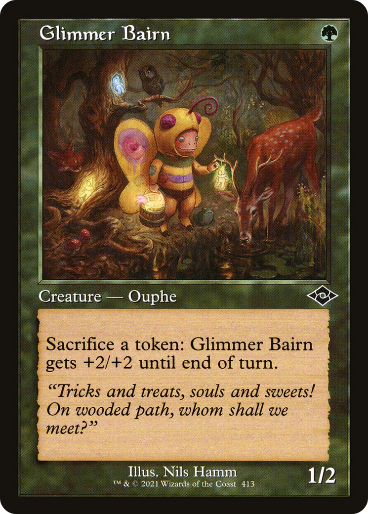 Glimmer Bairn (Retro Frame) (MH2-413) [Modern Horizons 2] Foil