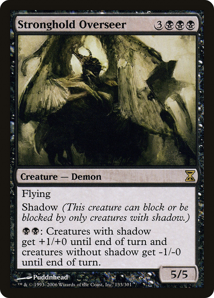 Stronghold Overseer (TSP-133) [Time Spiral] Foil