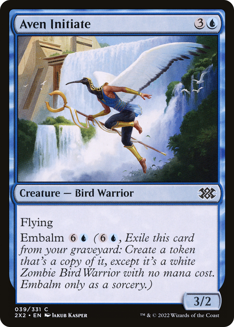 Aven Initiate (2X2-039) [Double Masters 2022] Foil