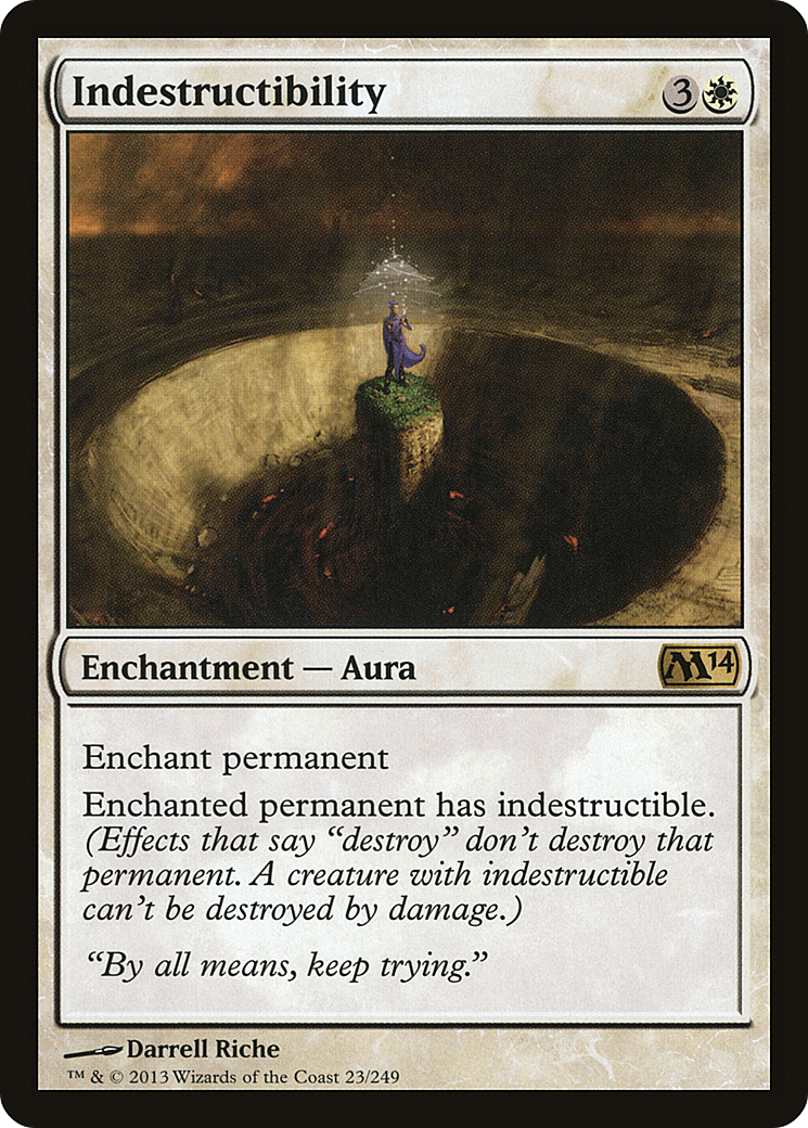 Indestructibility (M14-023) [Magic 2014] Foil