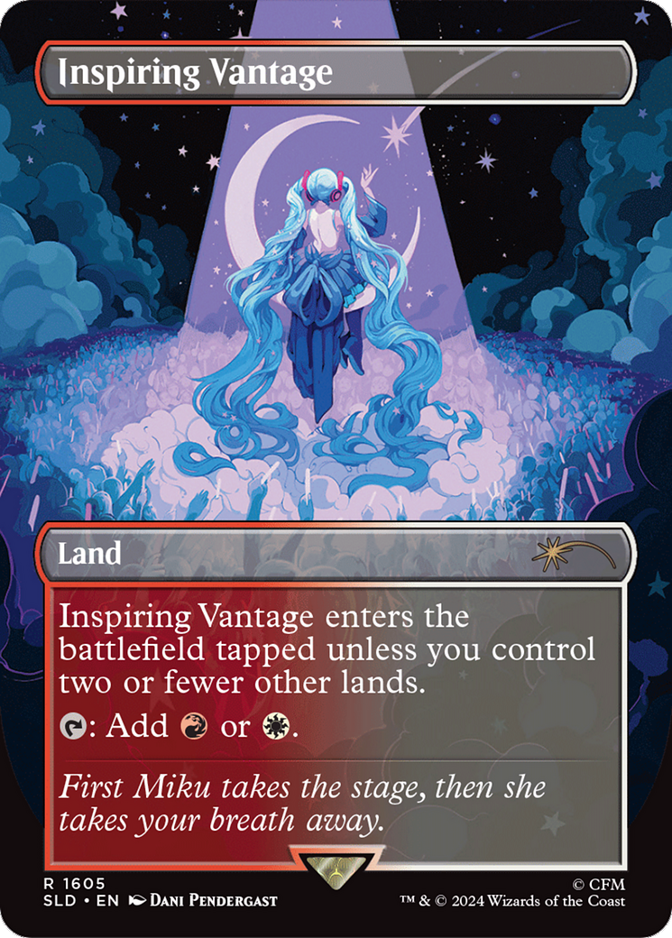 Inspiring Vantage (SLD-1605) [Secret Lair Drop] (Borderless)