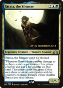 Etrata, the Silencer (PRE-170S) [Guilds of Ravnica Promos] Foil