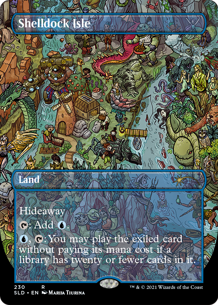 Shelldock Isle (SLD-230) (Borderless) [Secret Lair Drop]