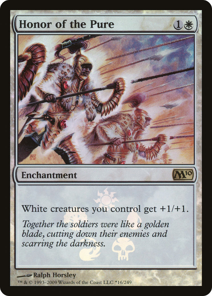 Honor of the Pure (BABP-16★) [Magic 2010 Promos] Foil