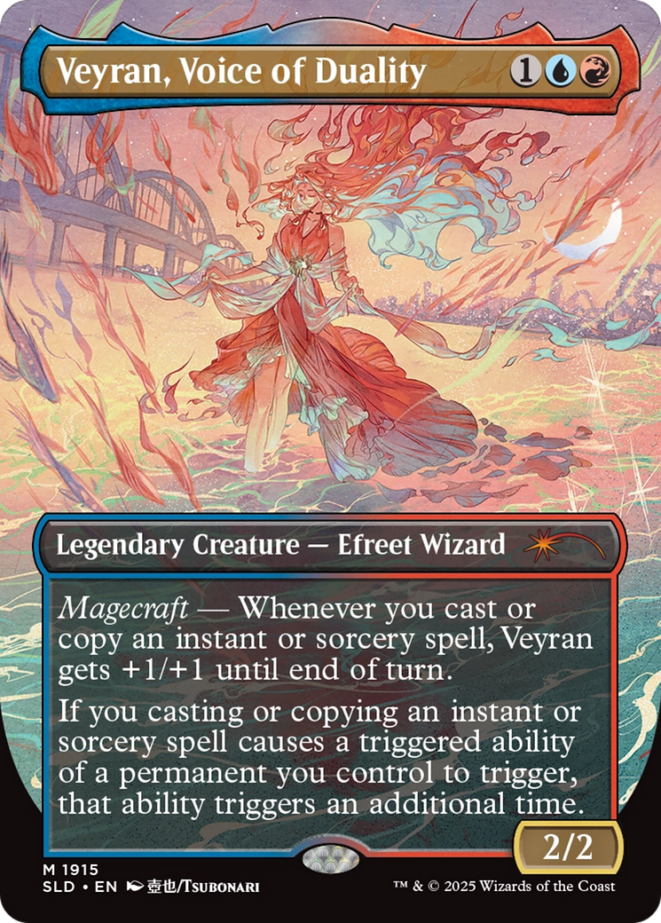 Veyran, Voice of Duality (SLD-1915) [Secret Lair Drop] (Borderless)