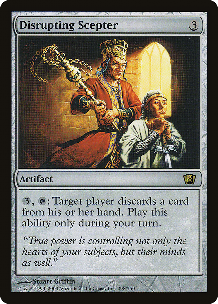Disrupting Scepter (8ED-298★) [8th Edition]