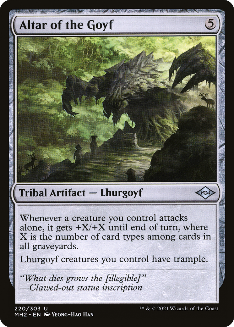 Altar of the Goyf (MH2-220) [Modern Horizons 2]