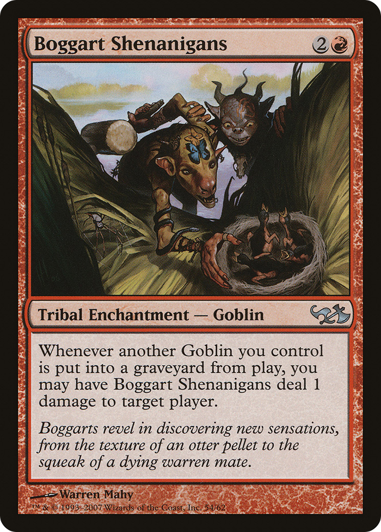 Boggart Shenanigans (EVG-054) [Duel Decks: Elves vs. Goblins]