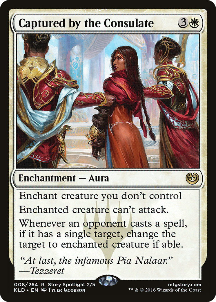 Captured by the Consulate (KLD-008) [Kaladesh] Foil