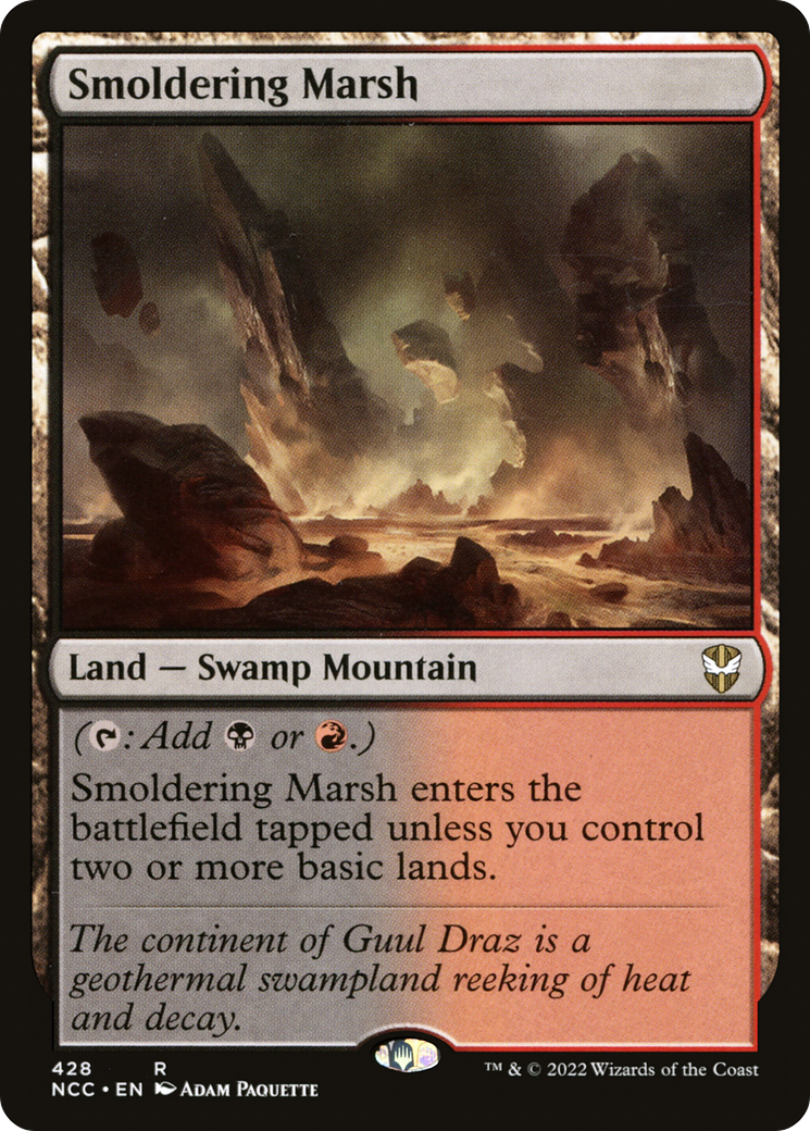 Smoldering Marsh (NCC-428) [New Capenna Commander]