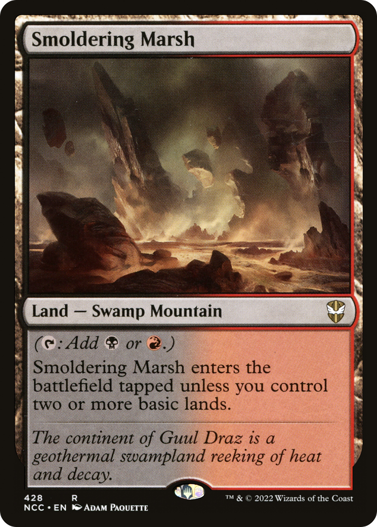 Smoldering Marsh (NCC-428) [New Capenna Commander]