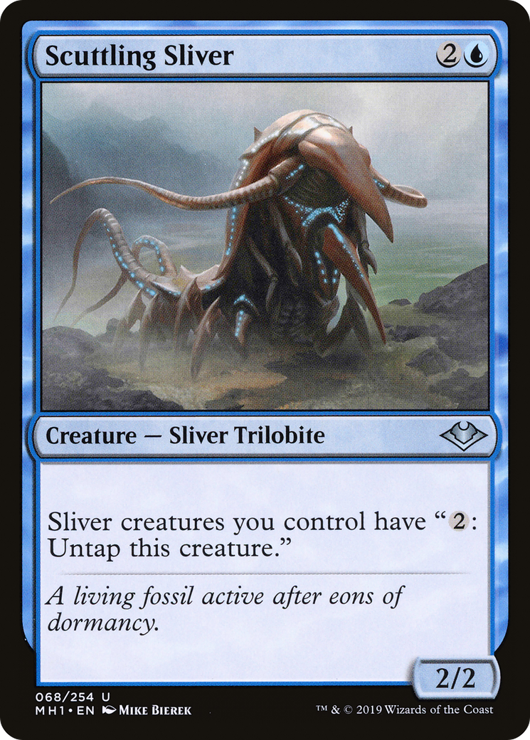 Scuttling Sliver (MH1-068) [Modern Horizons]