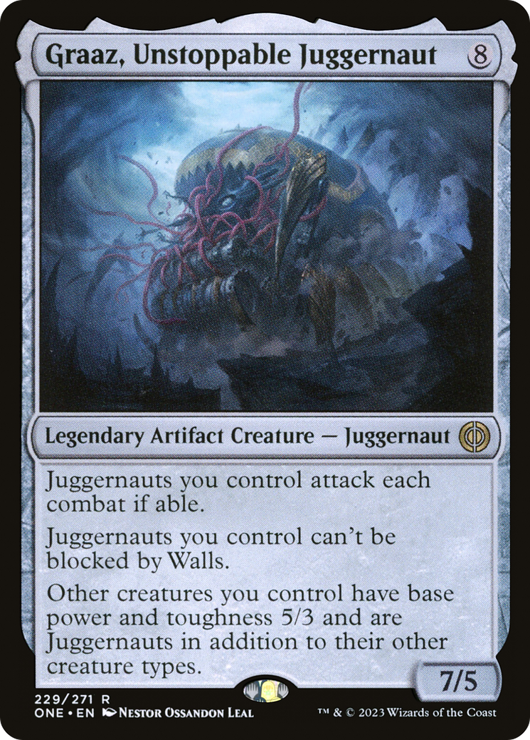 Graaz, Unstoppable Juggernaut (ONE-229) [Phyrexia: All Will Be One]