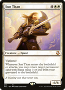 Sun Titan (AFC-073) [Forgotten Realms Commander]