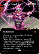 All-Out Assault (TDM-352) [Tarkir: Dragonstorm]: (Showcase, enchantment) (Borderless)