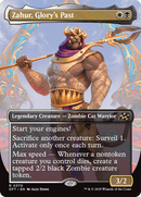 Zahur, Glory's Past (DFT-370) [Aetherdrift] (Borderless) Foil