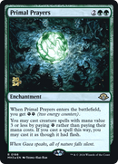 Primal Prayers (PRE-166S) [Modern Horizons 3 Promos] Foil