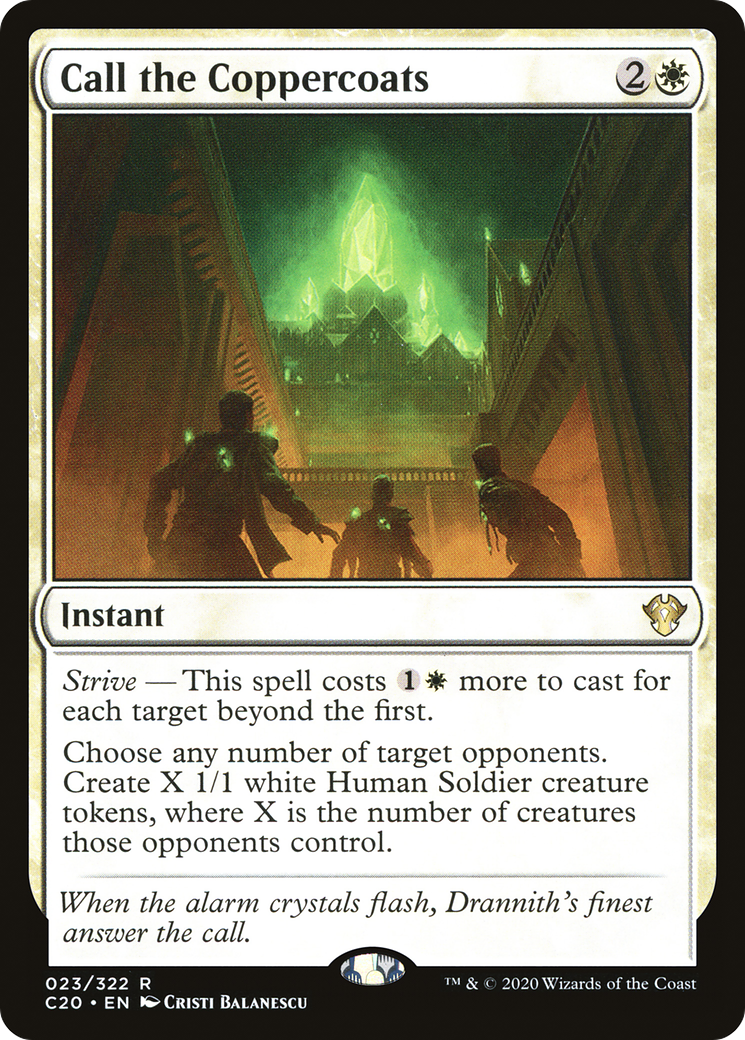 Call the Coppercoats (C20-023) [Commander 2020]
